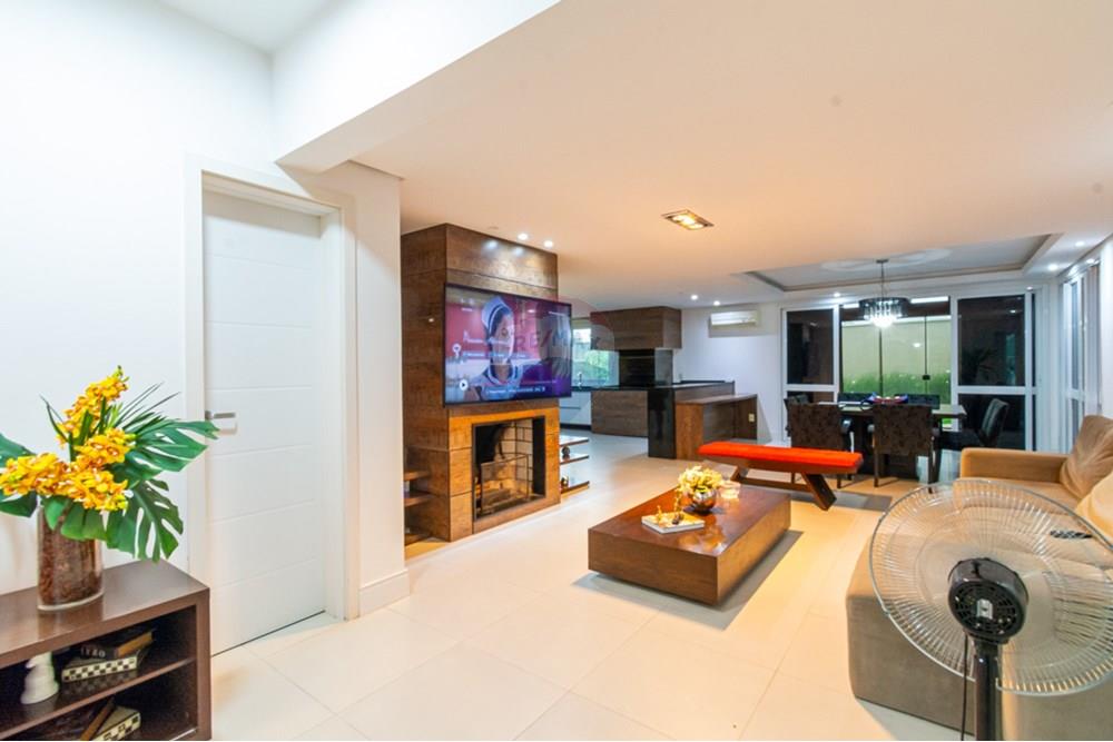 Casa de Condomínio - Venda - Gravataí , Rio Grande do Sul - sala star e lareira 2.jpg - 610161022-30