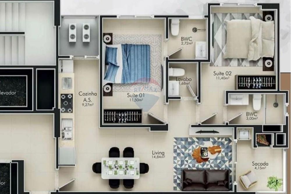 Apartamento - Venda - Itapema , Santa Catarina - planta.jpeg - 610271019-84