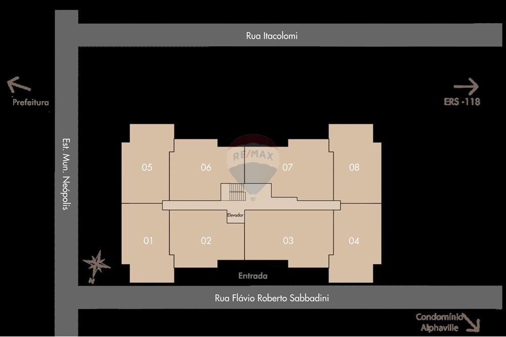 Apartamento - Venda - Gravataí , Rio Grande do Sul - Planta simplificado.jpg - 610161002-374