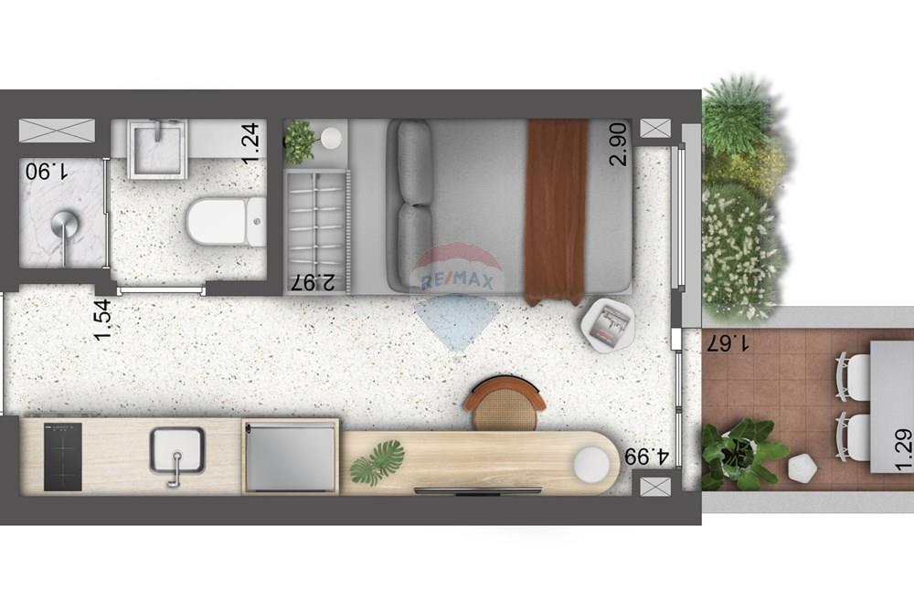 Apartamento - Venda - Porto Alegre , Rio Grande do Sul - Planta apartamento.jpg - 610191045-30