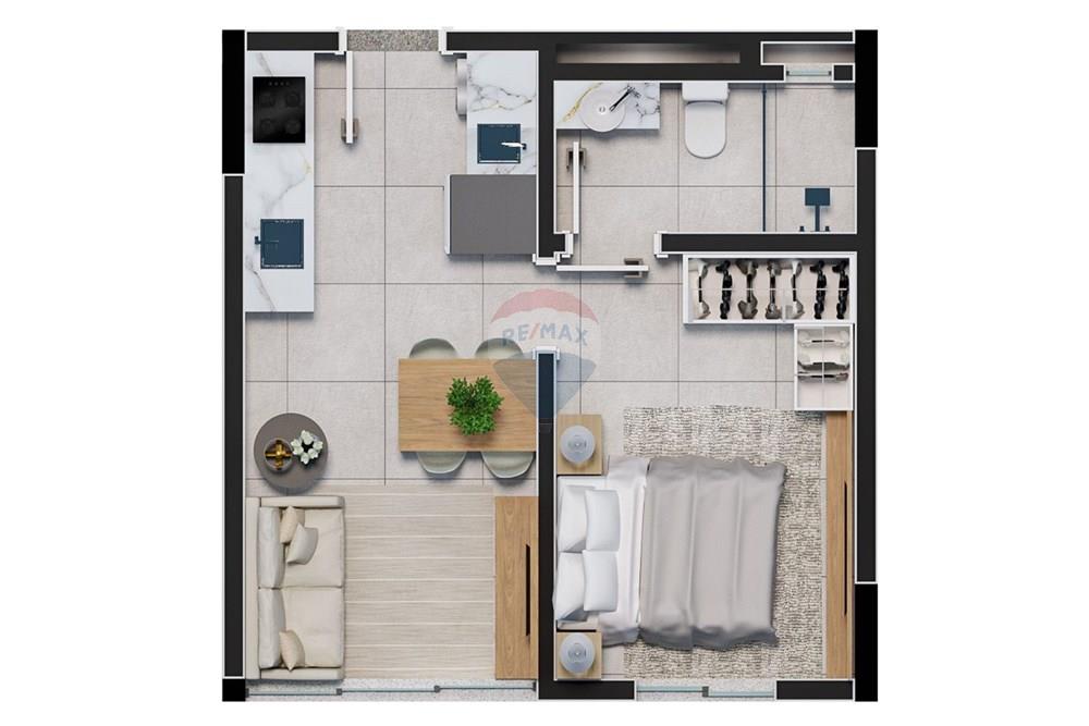 Apartamento - Venda - Passo Fundo , Rio Grande do Sul - Apartamento 1 e 2 dormitórios15.jpg - 610271050-90