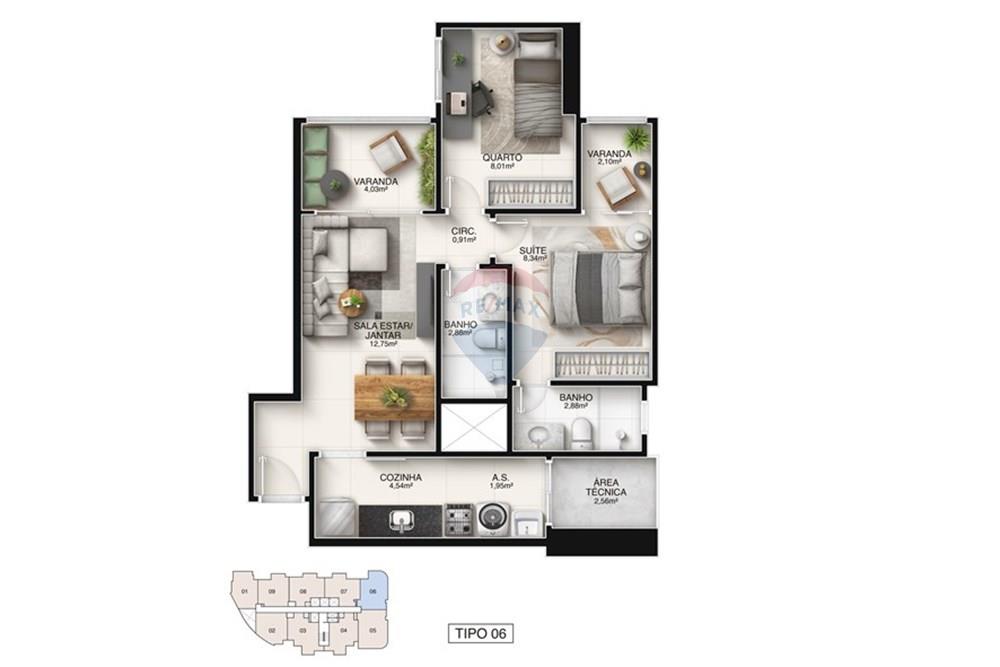 Apartamento - Venda - Vila Velha , Espírito Santo - Argo_Pier_Tipo_06_HR.jpg - 620171059-3