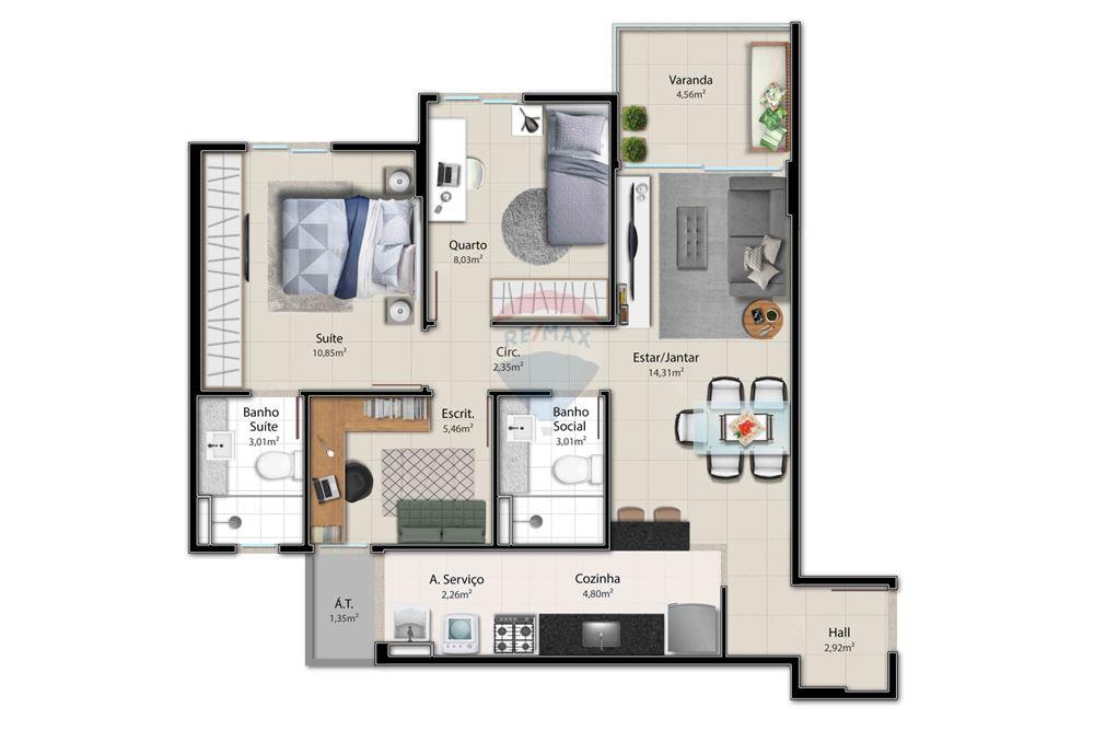 Apartamento - Alugar - Vitória , Espírito Santo - 6 - 620141001-91