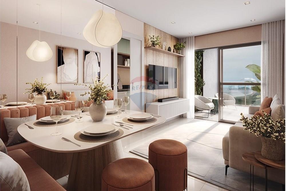 Apartamento - Venda - Vila Velha , Espírito Santo - ARGO_PIER_Living_Varanda_A4.jpg - Sala de jantar - 620171059-3