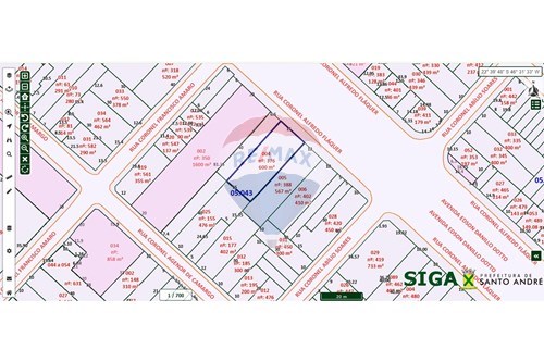 Venda-Terreno-Rua Coronel Alfredo Flaquer , 376  - Região central, de frente para a perimetral  - Vila Assunção , Santo André , São Paulo , 09020040-631341001-131