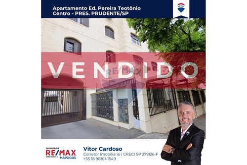 Venda-Apartamento-Rua Rui Barbosa , 913  - Ao lado do restaurante  - Centro , Presidente Prudente , São Paulo , 19015000-630091027-64