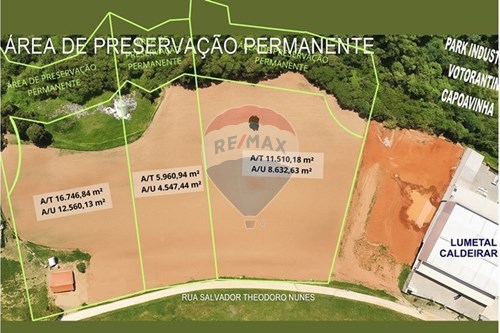 Venda-Terreno-Estrada Salvador Theodoro Nunes , S/N  - Lumetal  - Capoavinha , Votorantim , São Paulo , 18117805-631581002-24