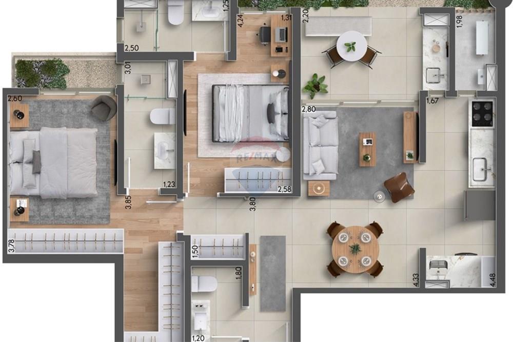 Apartamento - Venda - São José do Rio Preto , São Paulo - Planta tipo 2.jpeg - 631481003-229