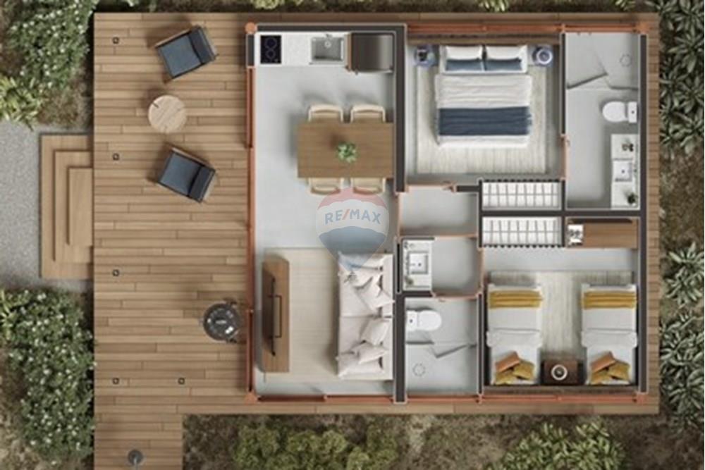 Apart Hotel/ Flat - Venda - Armação dos Búzios , Rio de Janeiro - 08_STUDIO VIR_BÚZIOS_PLANTA_CASA 50M_HR01.jpg - 630361032-127