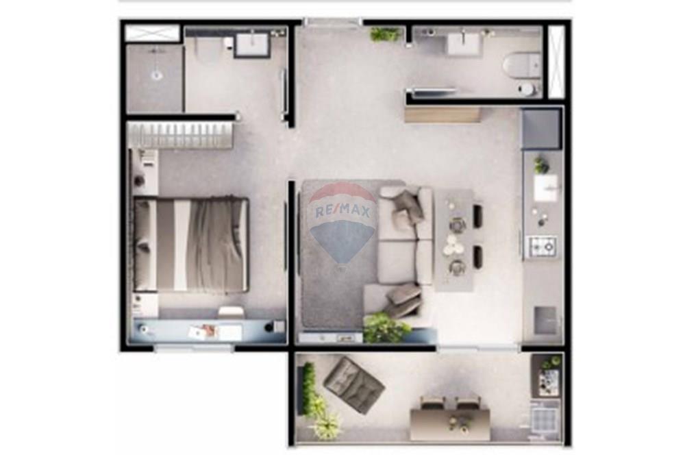 Apartamento - Venda - São José dos Campos , São Paulo - Planta 1 dorm_.jpeg - 631471026-83