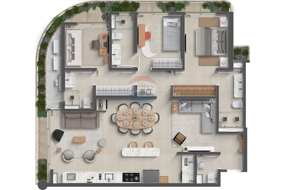 Apartamento - Venda - São José do Rio Preto , São Paulo - Planta Tipo 1.jpeg - 631481003-229