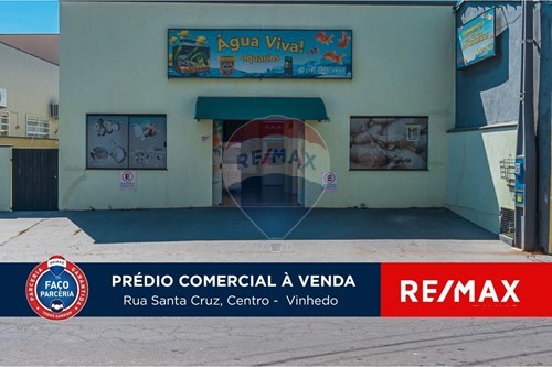 Venda-Ponto Comercial/ Loja-Rua Santa Cruz , 1428  - Loja Agua Viva  - Centro , Vinhedo , São Paulo , 13280041-691091010-159