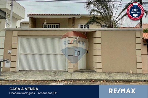 Venda-Casa-Rua José da Silva Calvo , 292  - AV Rafael Vitta  - Chácara Rodrigues , Americana , São Paulo , 13465435-690231025-245