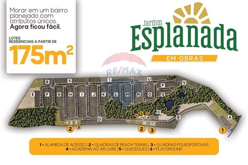 Venda-Terreno-Rua Arlindo Beneduzzi , S/N  - Residencial Jardim Esplanada  - Residencial Jardim Esplanada , Jaguariúna , São Paulo , 13910001-690671066-3