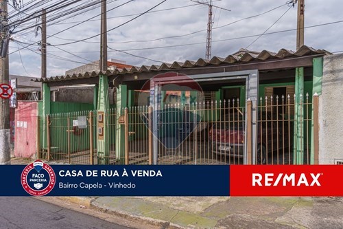 Venda-Casa-Rua Nicolau Von Zuben , 527  - Em frente ao Supermercado Zarelli  - Capela , Vinhedo , São Paulo , 13285512-690941022-55