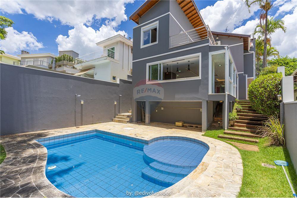 Casa de Condomínio - Alugar - Campinas , São Paulo - FACHADA FUNDOS 2 - 690181001-402