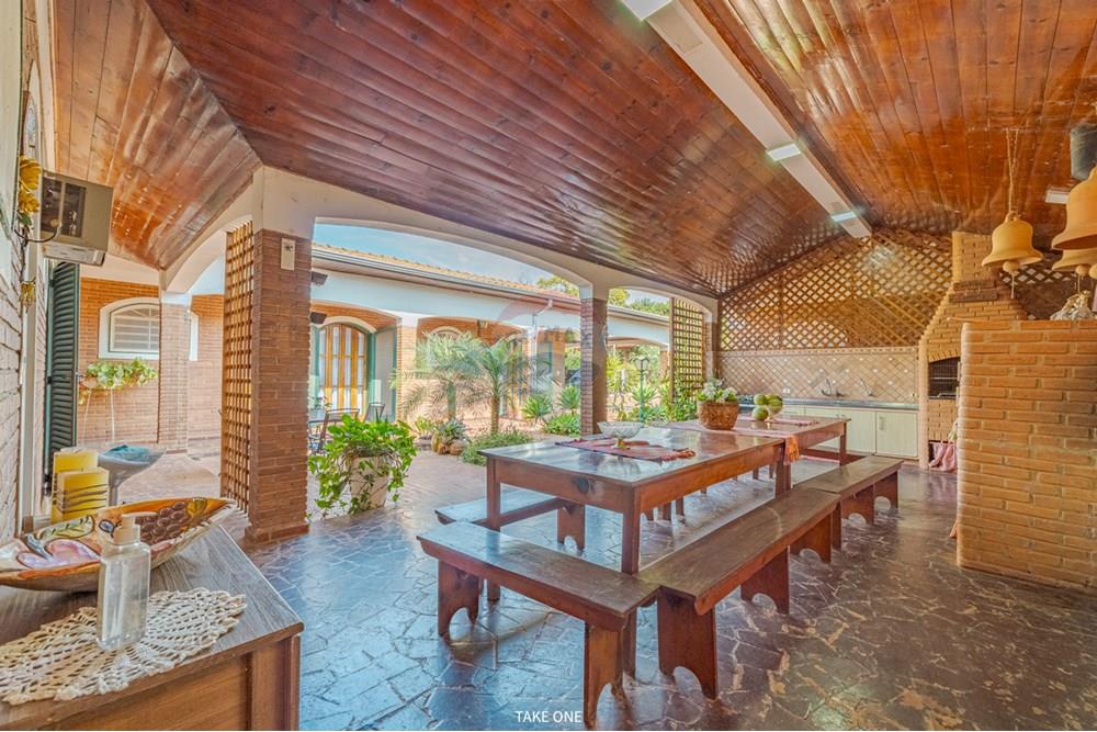 Casa - Venda - Americana , São Paulo - Casa à venda na Praia dos Namorados em Americana com acesso à represa, casa de barcos, piscina,  (46).jpg - Área Gourmet - 690231077-36