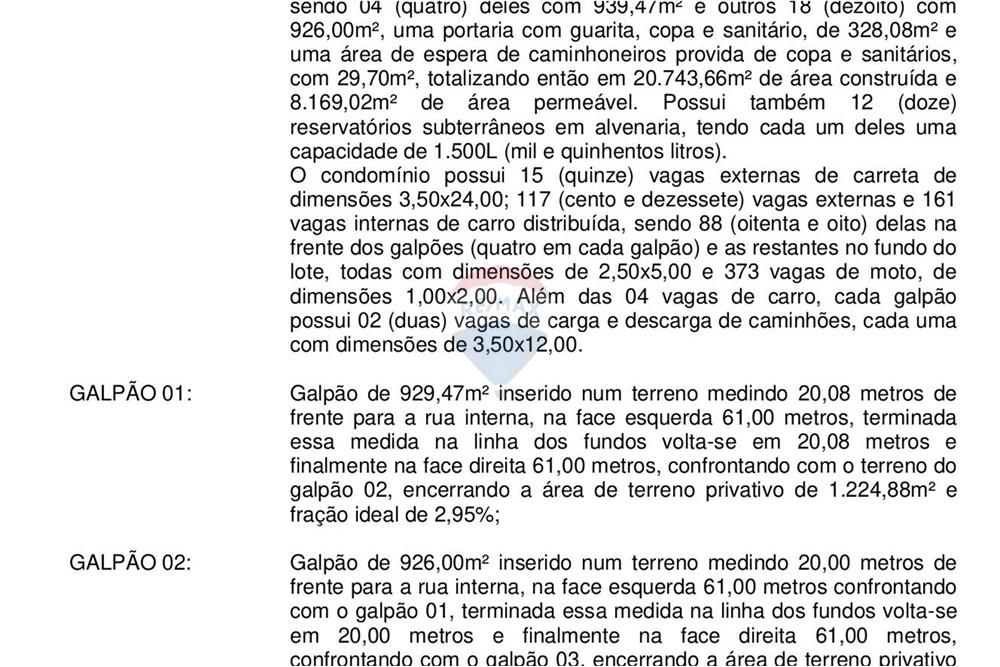 Galpão - Alugar - Paulínia , São Paulo - Memorial descritivo.jpg - 690511223-24