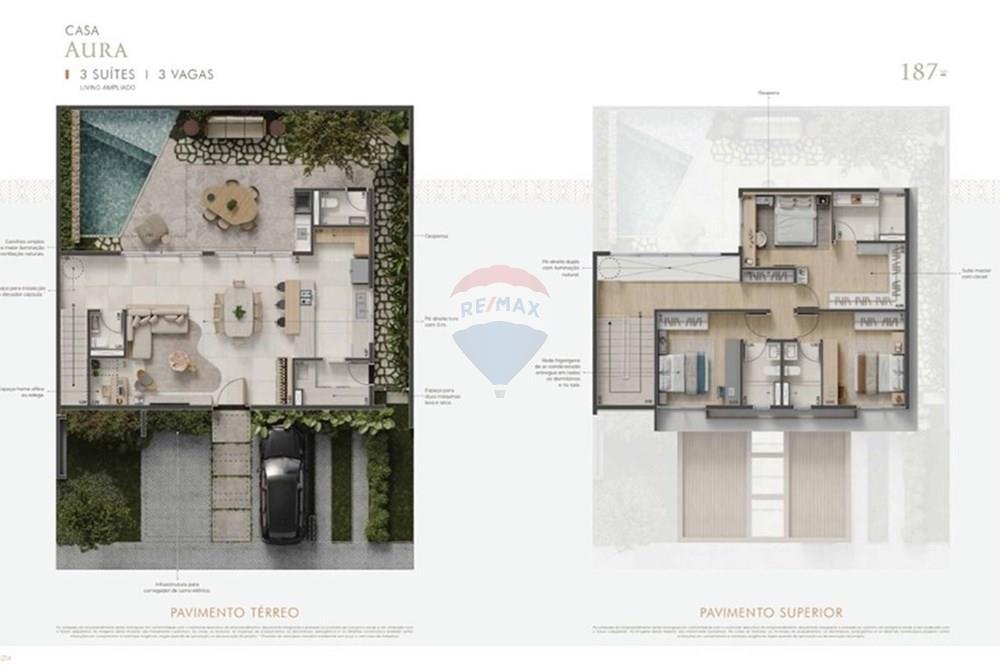 Casa de Condomínio - Venda - Campinas , São Paulo - Casa Aura 3 Suites 3 Vagas.jpg - 690681170-2