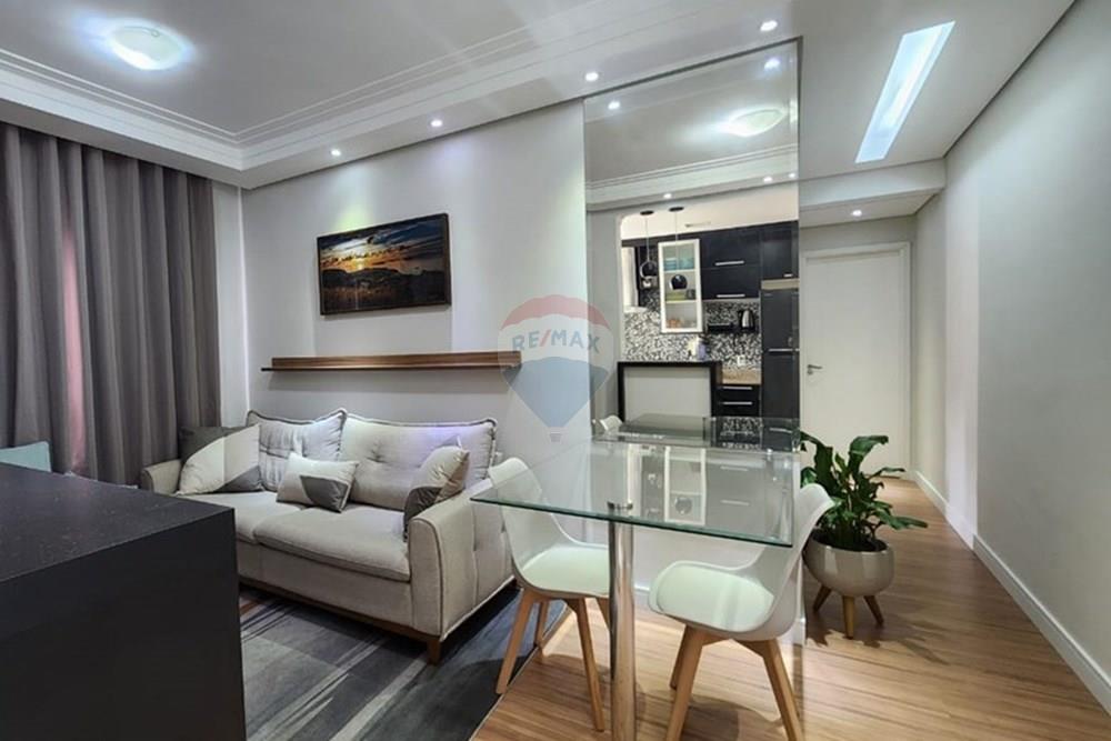 Apartamento - Venda - Valinhos , São Paulo - Sala aberta cortina.jpg - 690491079-2