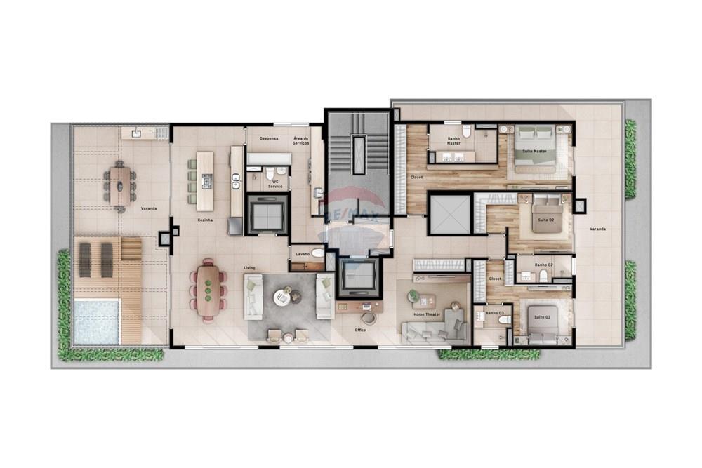 Apartamento - Venda - Campinas , São Paulo - 08_Apto_Penthouse_V04_Nomenclatura-scaled.jpg - 690681170-25