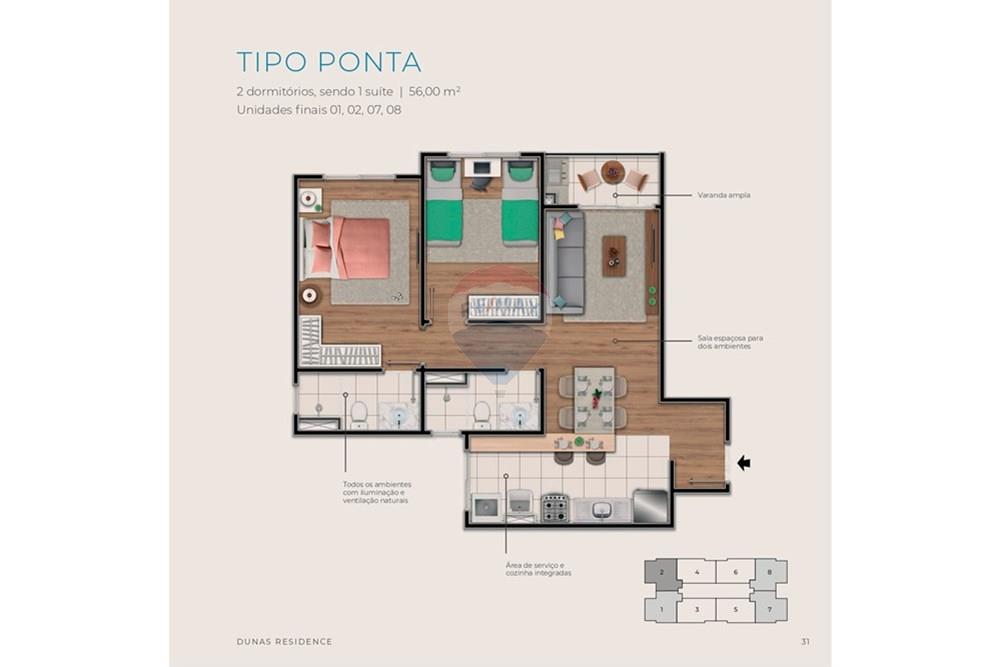 Apartamento - Venda - Jaguariúna , São Paulo - 56m2.jpg - 690671066-25