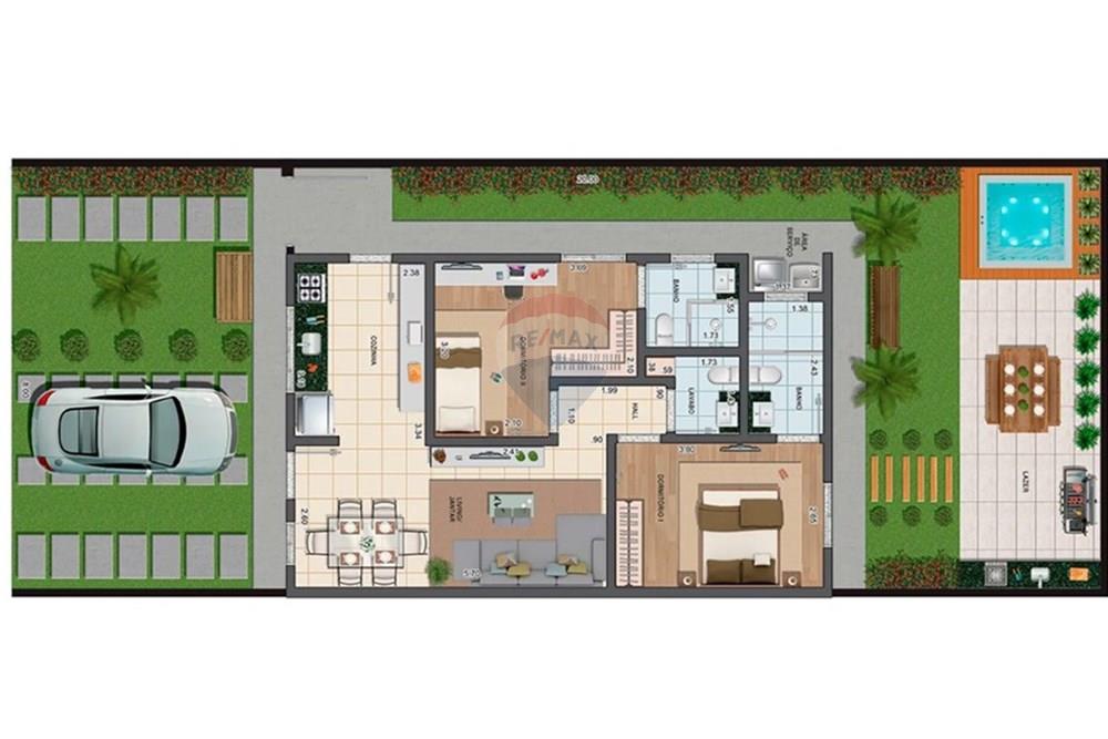 Casa à venda com 2 quartos, 62m² - Foto 57