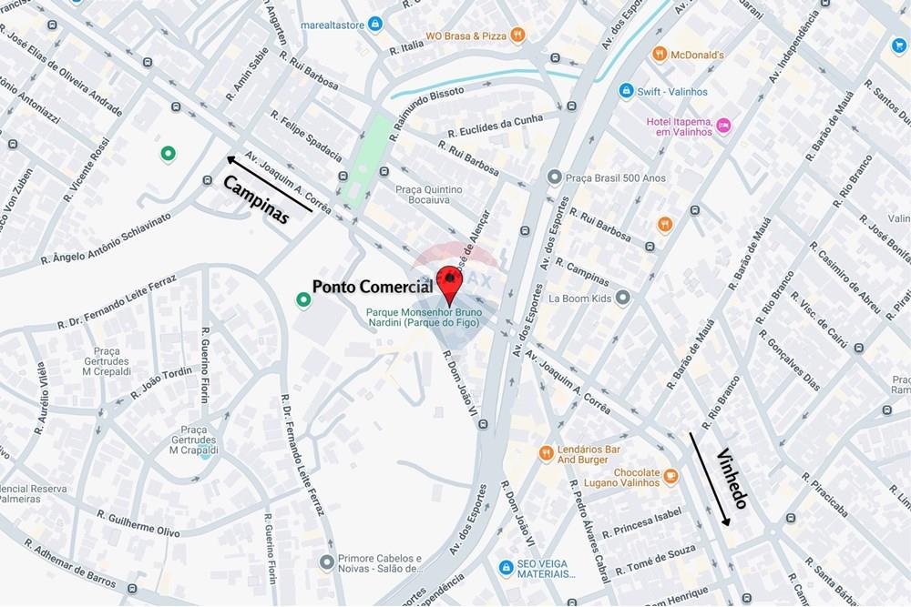 Cj. Comercial/ Sala - Alugar - Valinhos , São Paulo - Mapa.jpg - 690851105-3