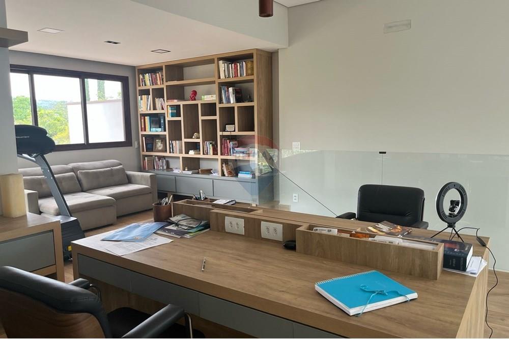 Casa de Condomínio - Alugar - Vinhedo , São Paulo - Mezanino escritório .jpeg - 690491071-1