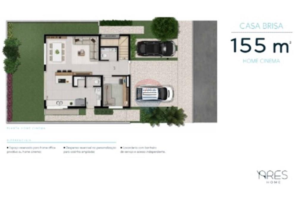 Casa de Condomínio - Venda - Campinas , São Paulo - Ares Home Planta2.jpg - 690681170-3