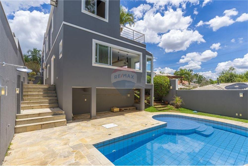 Casa de Condomínio - Alugar - Campinas , São Paulo - FACHADA FUNDOS 1 - 690181001-402