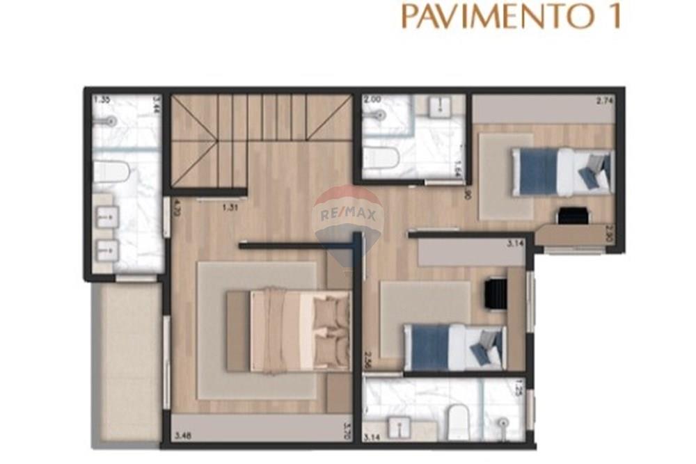 Casa de Condomínio - Venda - Campinas , São Paulo - P Pavimento 1.jpg - 690681070-48