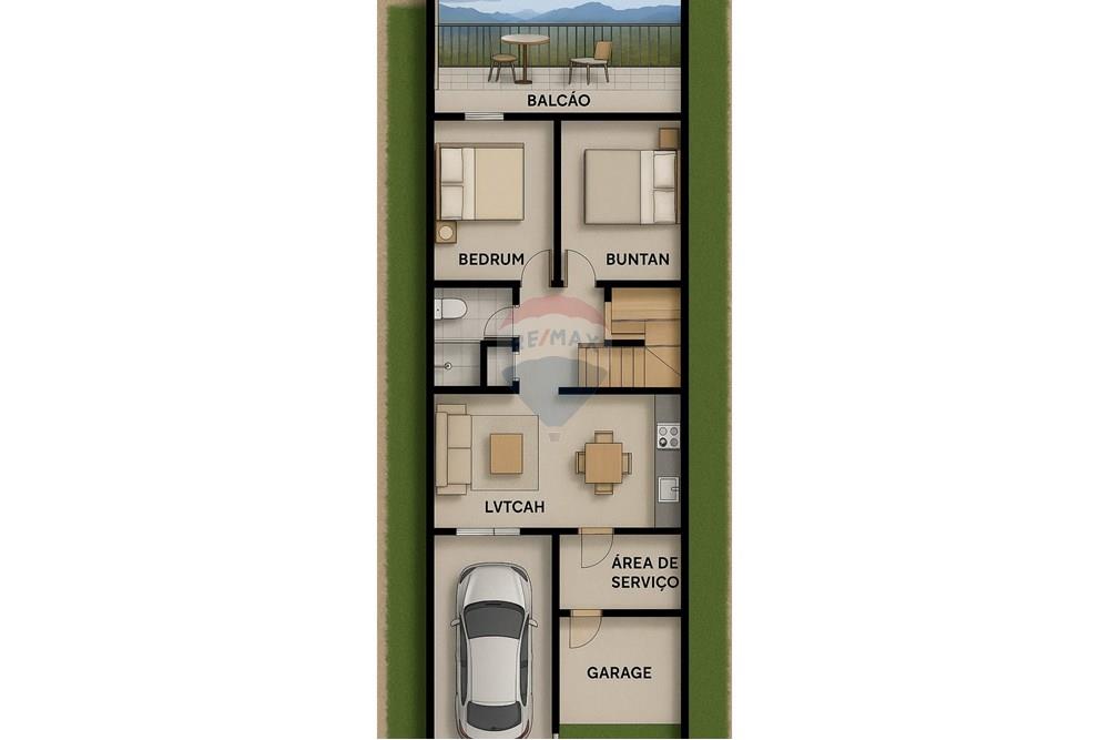 Terreno - Venda - Bragança Paulista , São Paulo - Planta ALTA  da Casa com Vista para Montanhas .jpg - 690141085-20