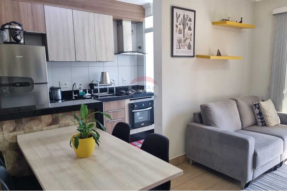 Apartamento - Venda - Bragança Paulista , São Paulo - foto da cozinha e sala foto 1.jpg - 690041010-104