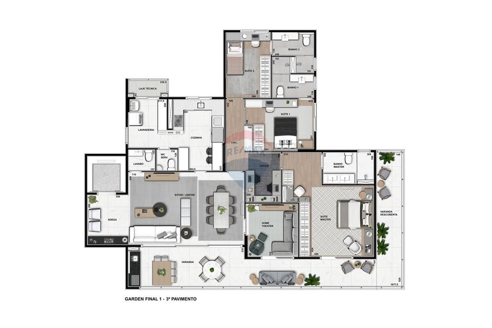 Apartamento - Venda - Campinas , São Paulo - PL_CAMP_ESSENTIAL_GARDENT1_3°PAV.jpg - 690681170-17