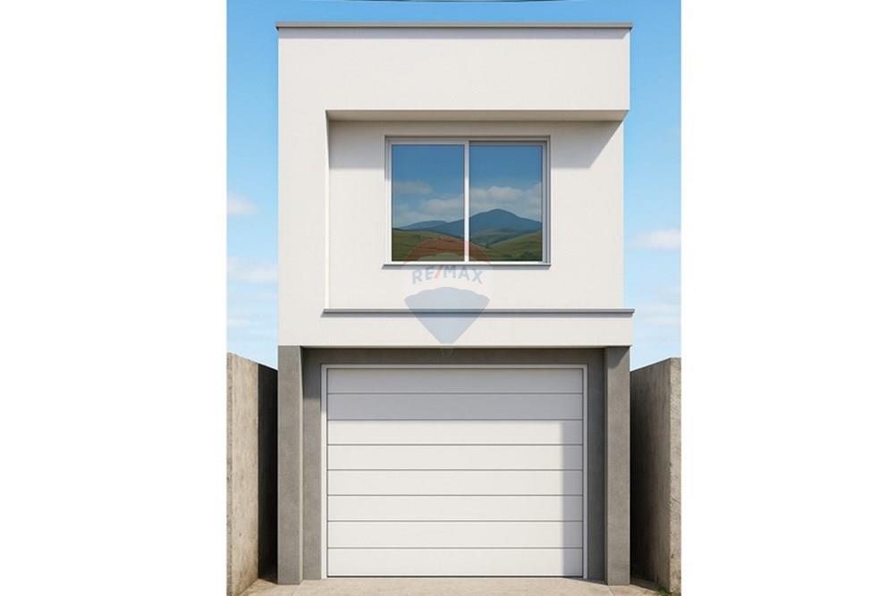 Terreno - Venda - Bragança Paulista , São Paulo - Planta frente sobrado porta abertura superior unica com Vista para Montanhas .jpg - 690141085-20