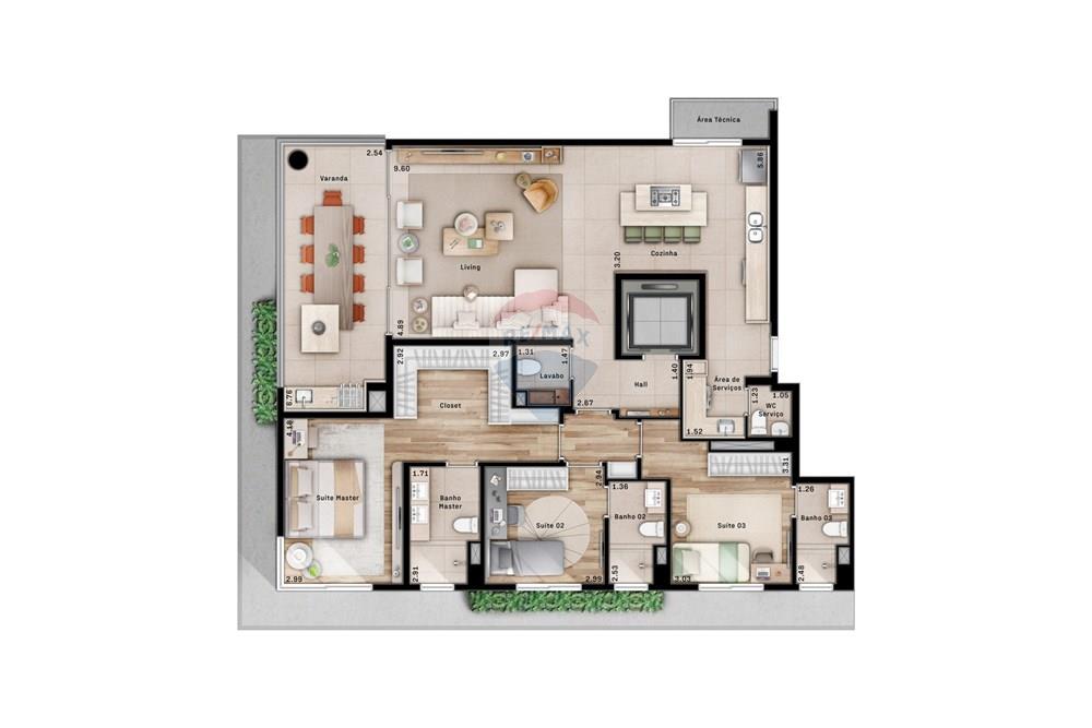 Apartamento - Venda - Campinas , São Paulo - Final-1-Planta-Padrao-scaled.jpg - 690681170-25