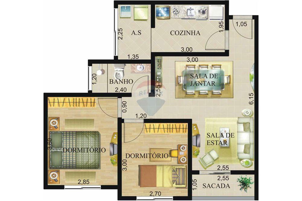 Apartamento - Venda - Nova Odessa , São Paulo - 19 - 690641011-493