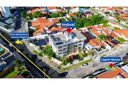 Venda-Apartamento-Rua Missionário Gunnar Vingren , 1593  - Próximo da Ayrton Senna  - Capim Macio , Natal , Rio Grande do Norte , 59082080-720891036-153