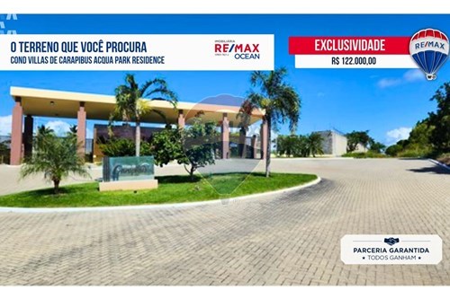 Venda-Terreno-villas de carapibus , sn  - praia de carapibus  - Carapibus , Conde , Paraíba , 58322000-720871015-1