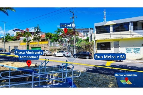 Venda-Casa-Rua Meira e Sá , 66  - Em frente a Praça Almirante Tamandaré  - Barro Vermelho , Natal , Rio Grande do Norte , 59030260-720891036-157