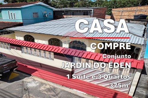 Venda-Casa-Conjunto Jardim do Eden | Rua Sândalo , 22  - Grilo, Materiais de Cosntrução  - Alvorada , Manaus , Amazonas , 69043-005-722051047-1
