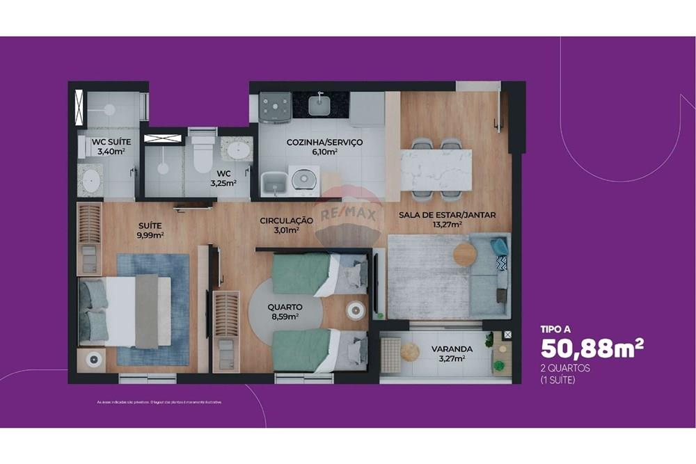 Apartamento - Venda - Fortaleza , Ceará - 2qts_page-0001.jpg - 720321005-83