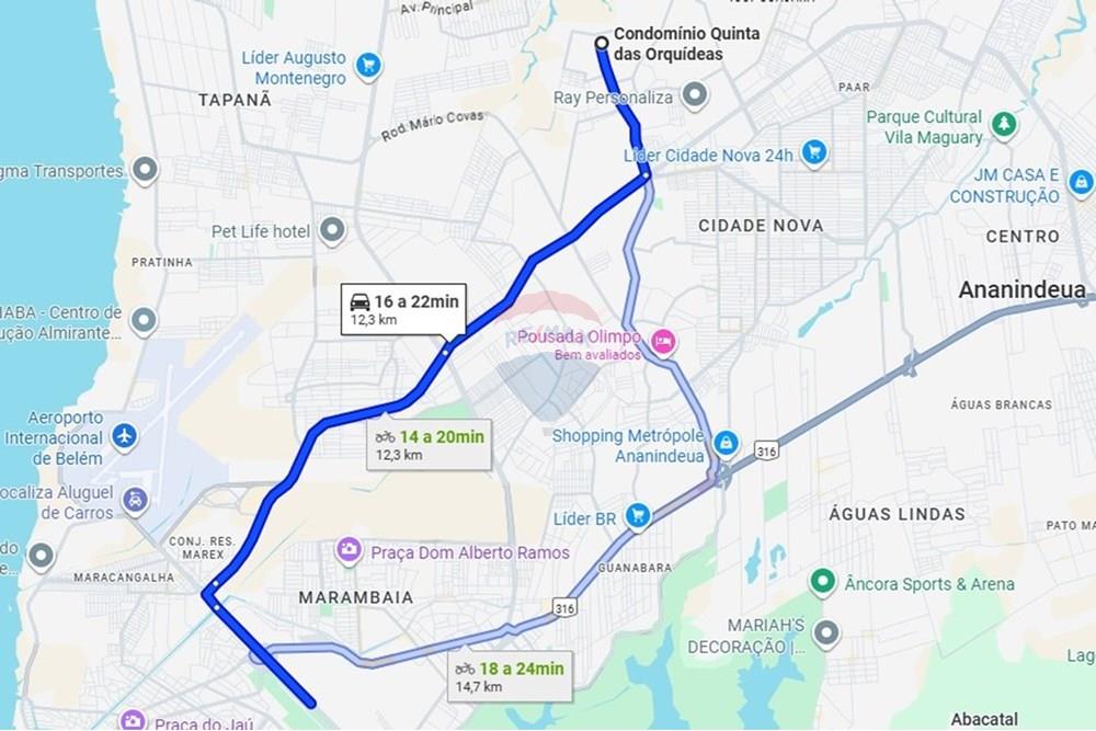 Casa de Condomínio - Alugar - Ananindeua , Pará - Condominio Quinta das Oquideas Mapa.jpg - 720921083-41