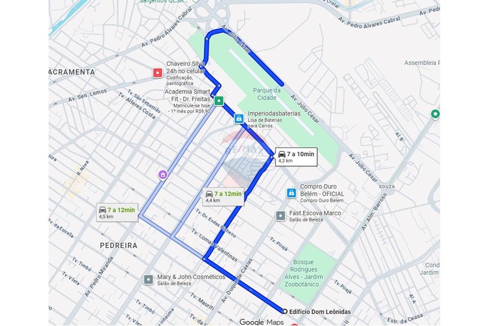 Apartamento - Alugar - Belém , Pará - Edifício Dom Leônidas Mapa.jpg - 720921083-37