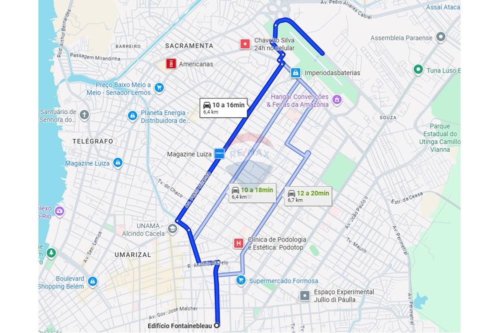 Apartamento - Alugar - Belém , Pará - Edifício Fontainebleau Mapa.jpg - 720921083-14