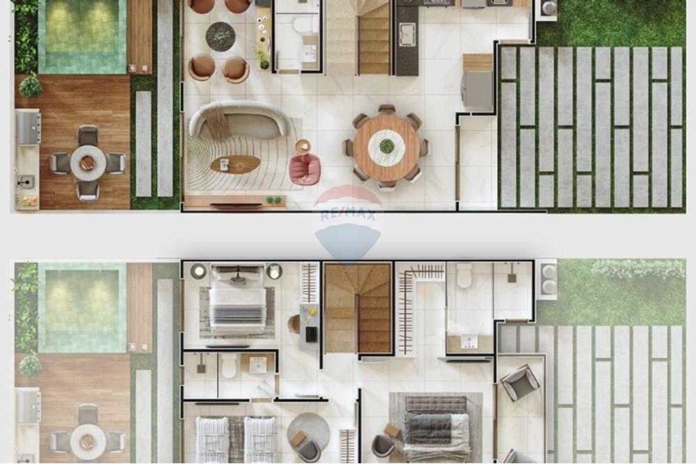 Casa de Condomínio - Venda - Fortaleza , Ceará - PLANTA HUMANIZADA TIPO A.jpg - 720321150-30