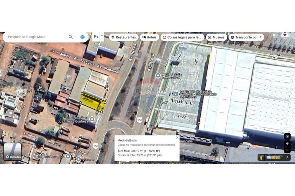 Galpão - Alugar - Confresa , Mato Grosso - foto aerea barracao ricardo.jpg - 720641029-25