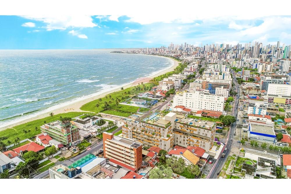 Apart Hotel/ Flat - Venda - João Pessoa , Paraíba - 4 - FOTO INSERÇÃO VENDO MAR.jpg - 722001026-45