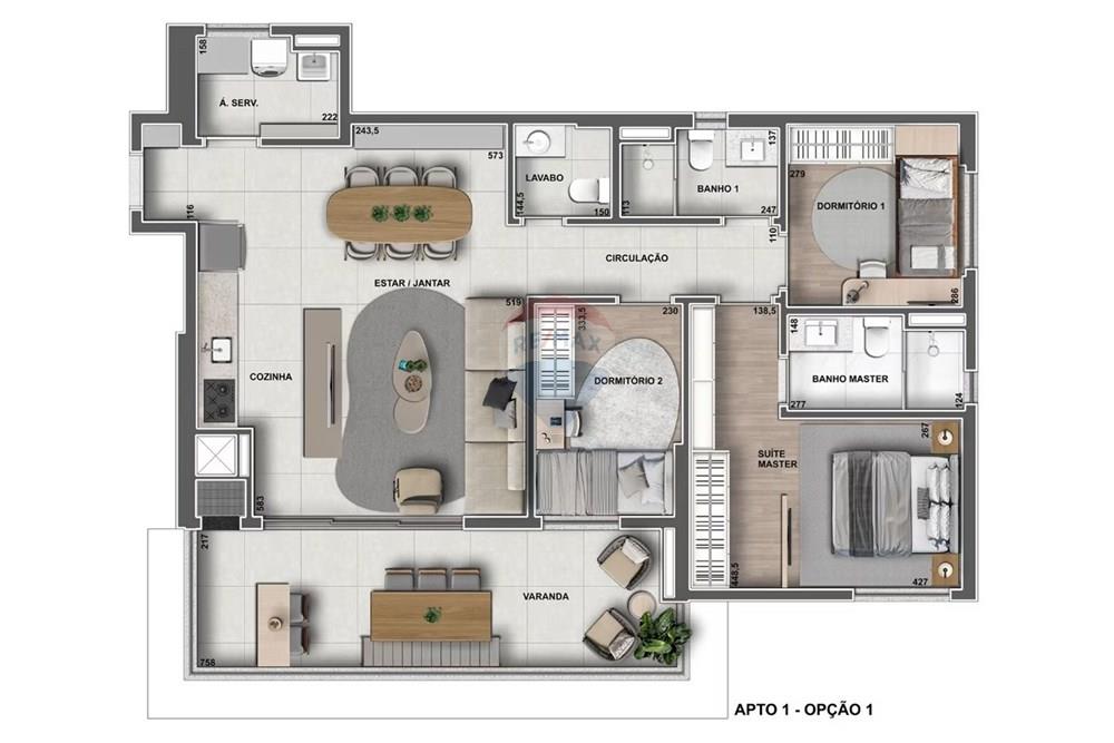 Apartamento - Venda - Cuiabá , Mato Grosso - Terrace 10.jpg - 720911006-91